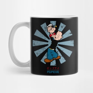 Popeye Retro Japanese Mug